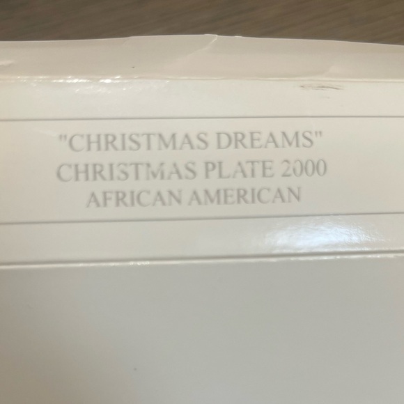 Avon Fine Collectibles Af/Am Glass Plate. Christmas 2000. Stand Not Incld - Picture 4 of 4